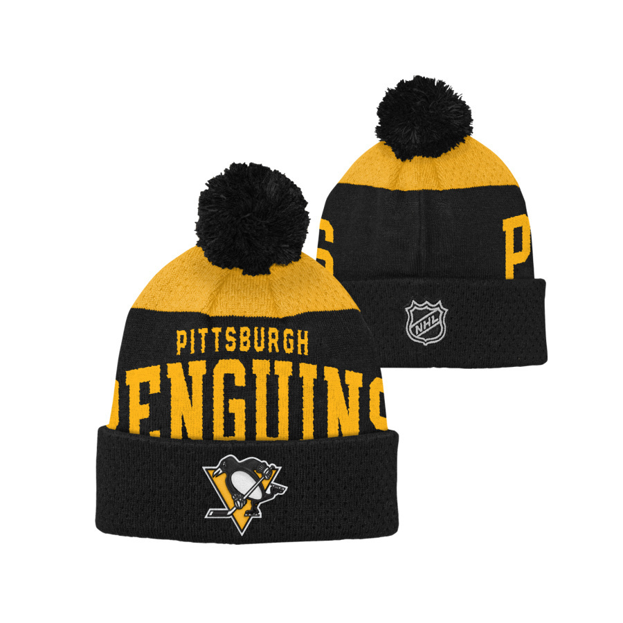 NHL STETCHARK KNIT PITTSBURGH PENGUINS DETSKÁ ZIMNÁ ČIAPKA
